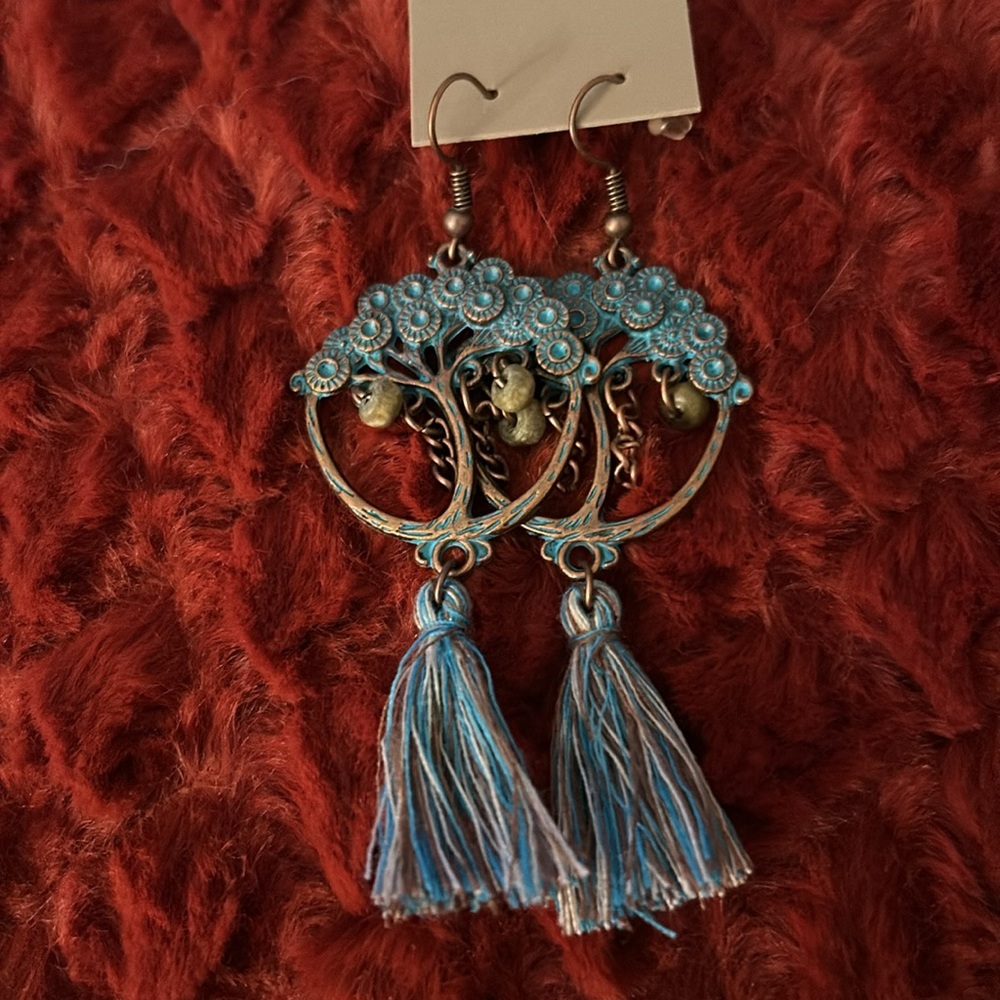 Tree of Life Earrings! NWOT